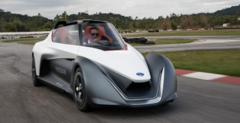 Nissan BladeGlider - elektryczny samochód sportowy w Goodwood