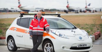 Lotnisko Heathrow powiększyło flotę o 17 Nissanów Leaf