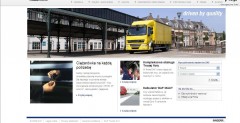 Nowy layout stron internetowych DAF Polska
