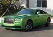 Rolls-Royce Wraith w zieleni Java