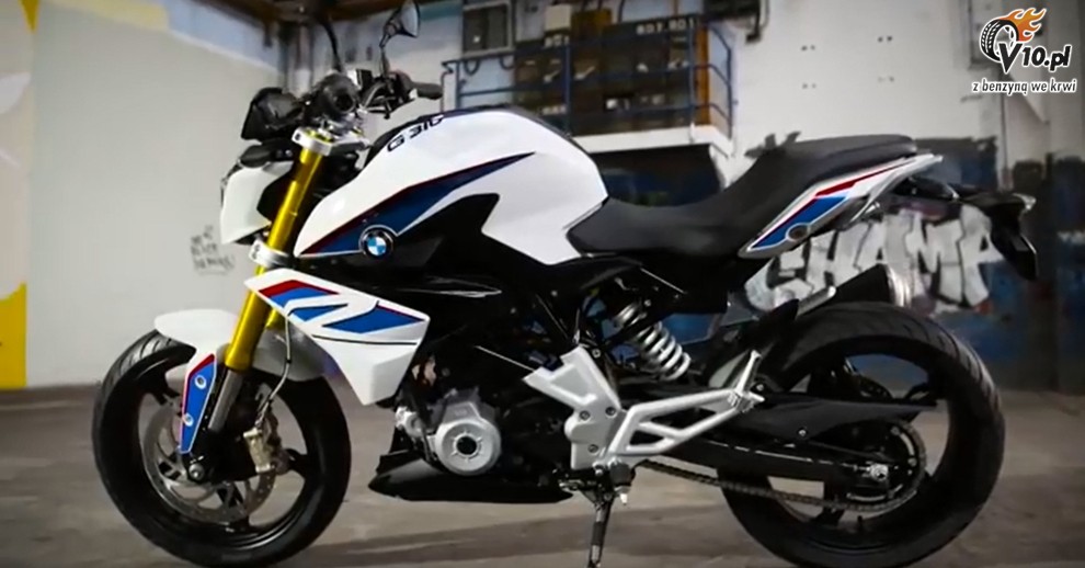 BMW G310R na 2016 rok