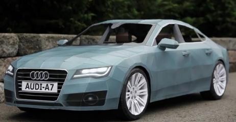 Audi A7 z papieru - cudo modelarstwa