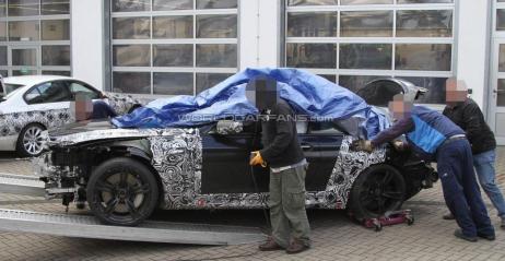 BMW M6 po wypadku