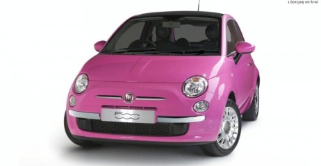 Fiat 500 Pink