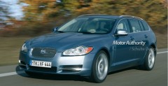 Nowy Jaguar XF Estate kombi - wizualizacja