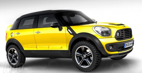 Mini Countryman - wizualizacja