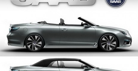 Nowy Saab 9-5 Cabrio - wizualizacja