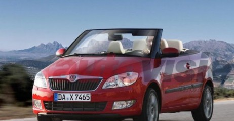 Nowa Skoda Fabia Cabrio - wizualizacja