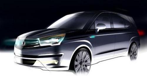 SsangYong Rodius 2014 - wizualizacja