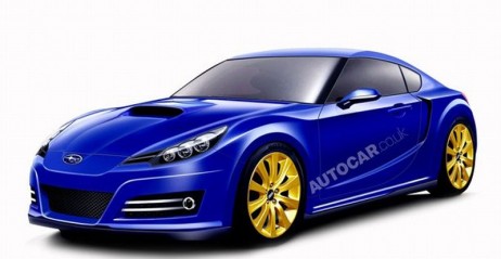 Nowe Subaru Coupe - wizualizacja