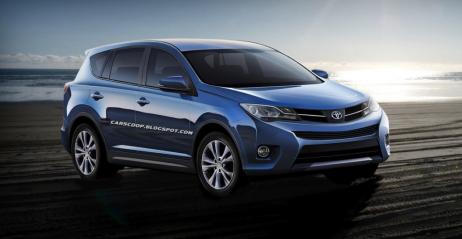 Toyota RAV4 2014 - wizualizacja