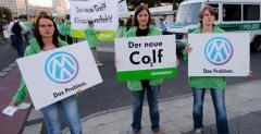 Volkswagen Golf - protest Greenpeace