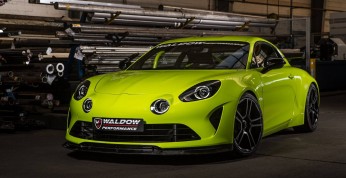 Alpine A110 - limonkowy ścigant od Waldow Performance