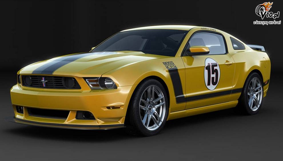 Ford mustang boss 302 yellow #9