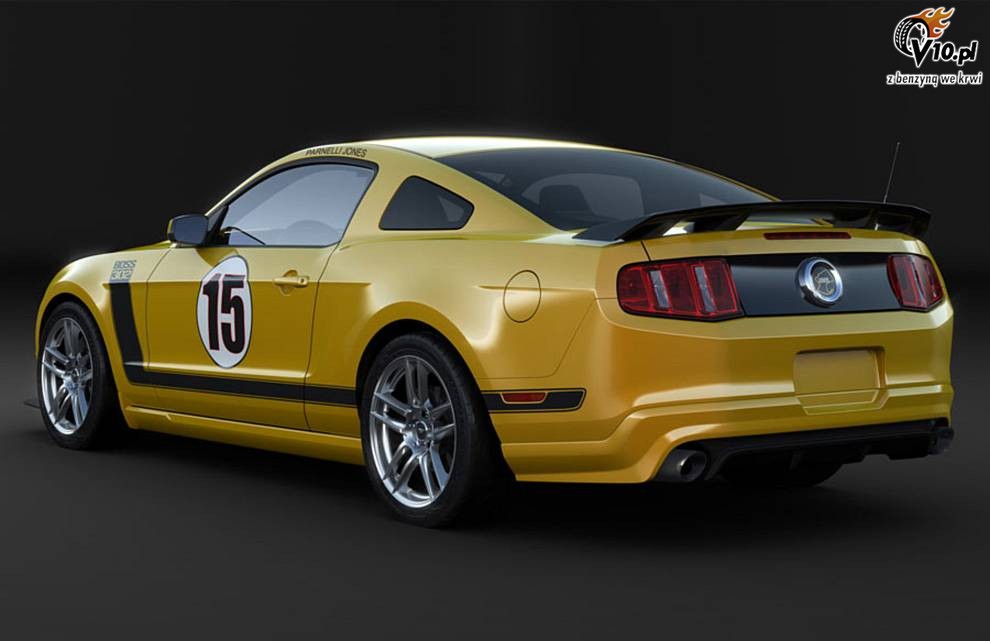 Ford mustang boss 302 yellow #4