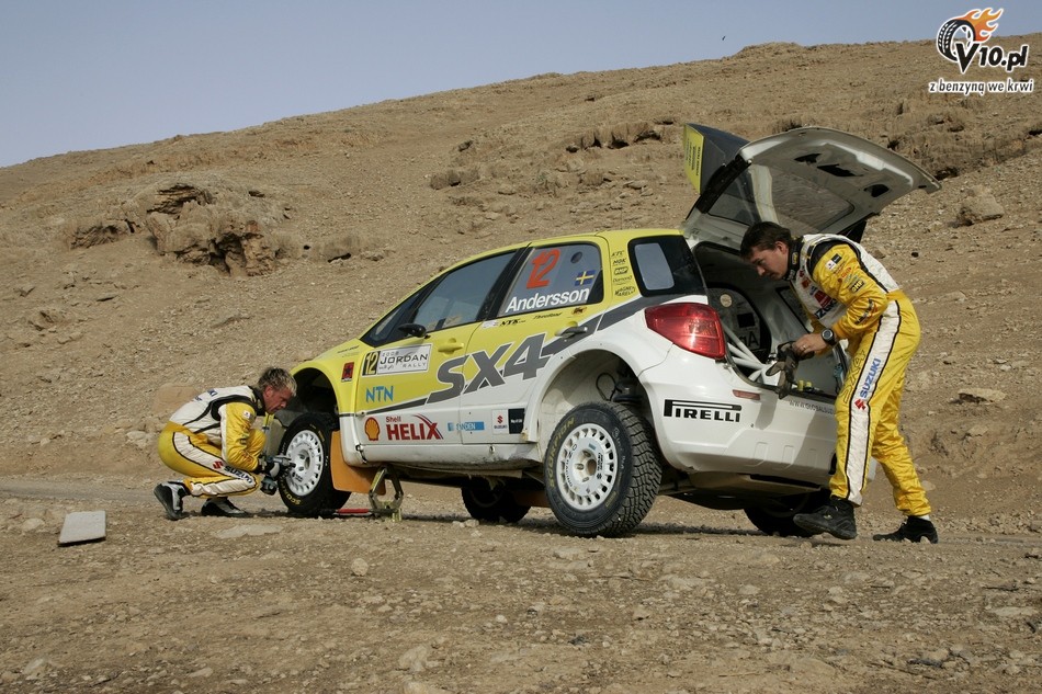 Suzuki sx4 Rally car