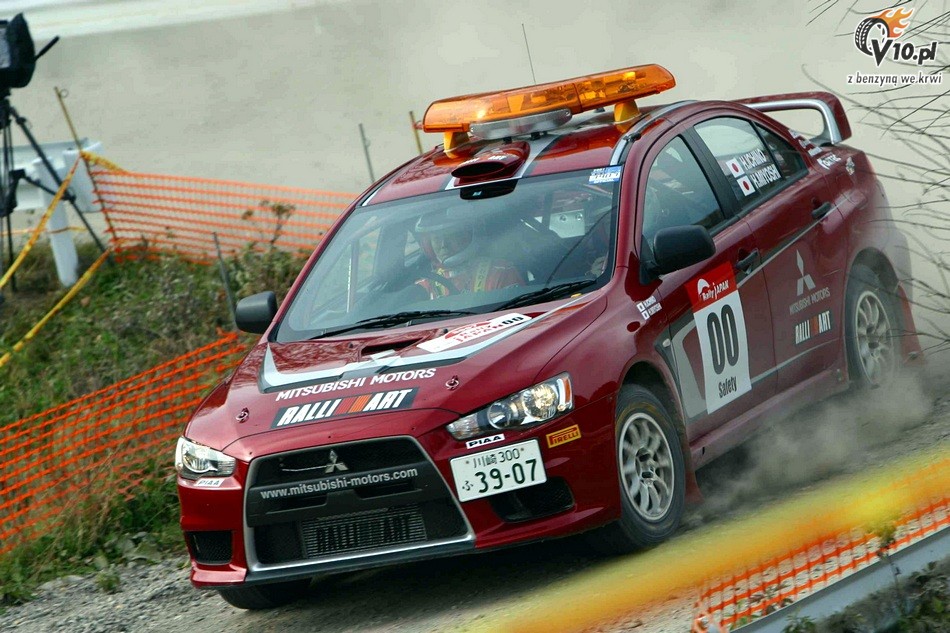 Mitsubishi Lancer Evolution ралли