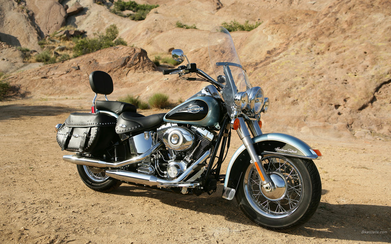 Harley Davidson FLSTC Heritage Softail Classic 1280x800 c2 - Tapety na ...