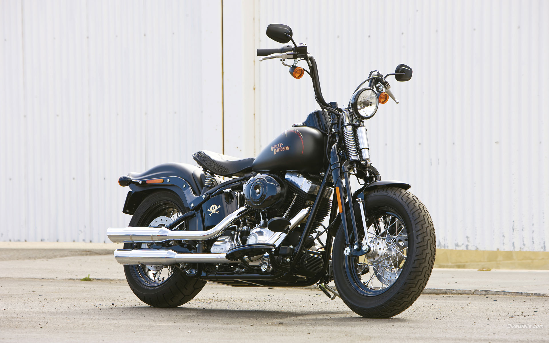 Harley Davidson FLSTSB Softail Cross Bones 1920x1200 c22 - Tapety na ...