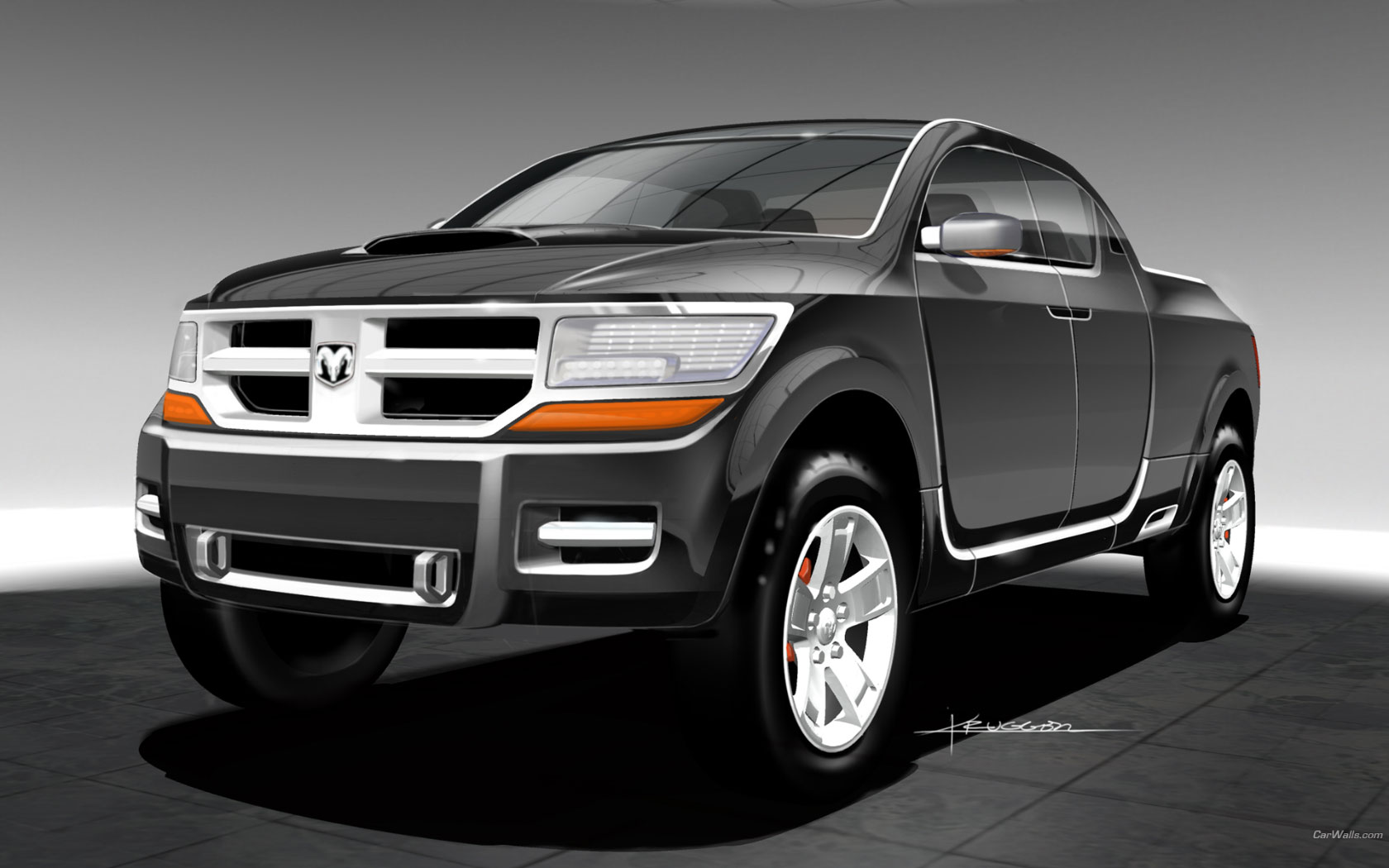 Dodge Rampage Concept 1680x1050 b37 - Tapety na pulpit ...