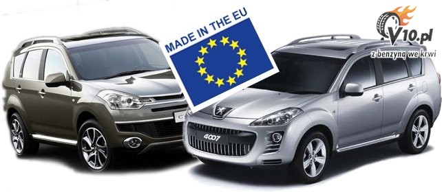 Citroen C-Crosser i Peugeot 4007 z europejskim rodowodem