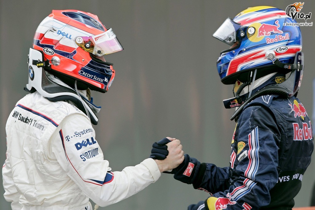 Robert Kubica Mark Webber