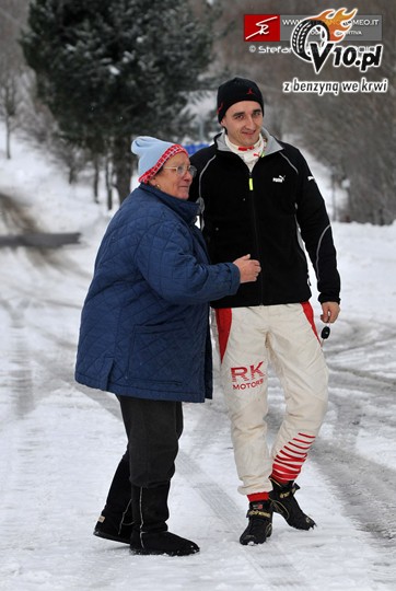 Kubica jako św. Mikołaj mówił m.in. o Monte Carlo
