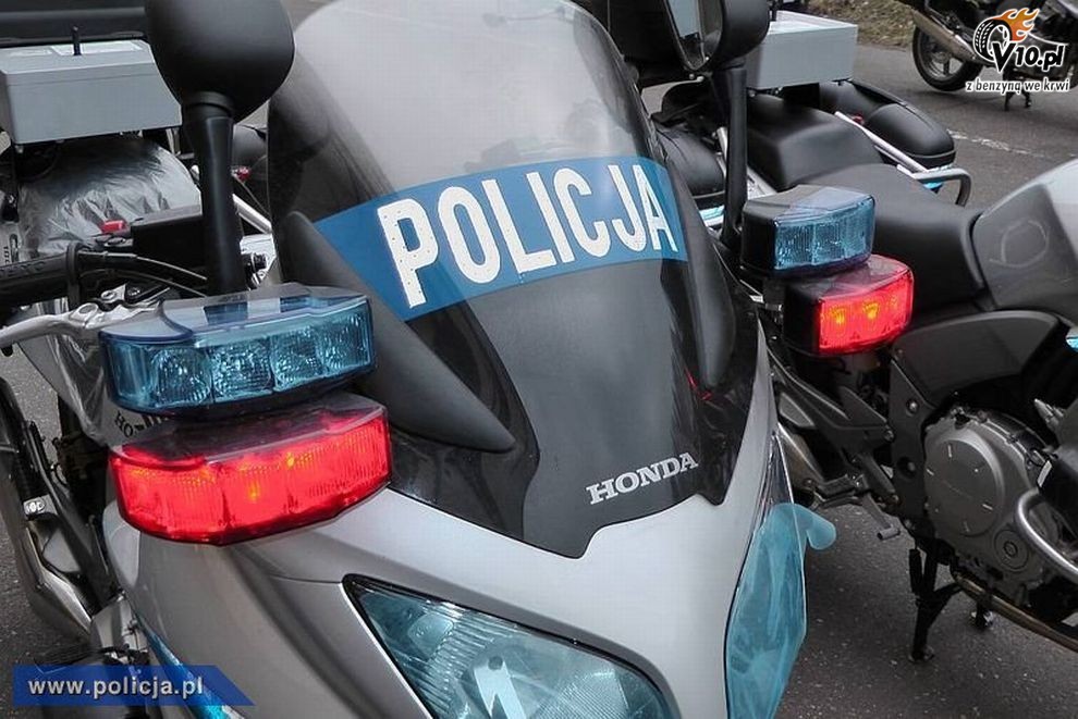 Honda CBF 1000A w służbie policji