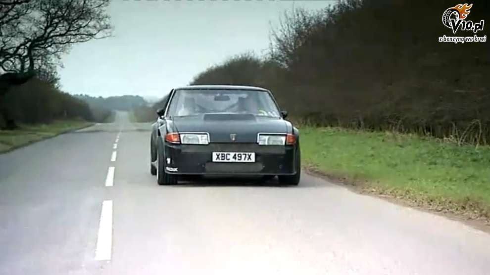 Rover SD1 z 1981 roku z silnikiem z samolotu
