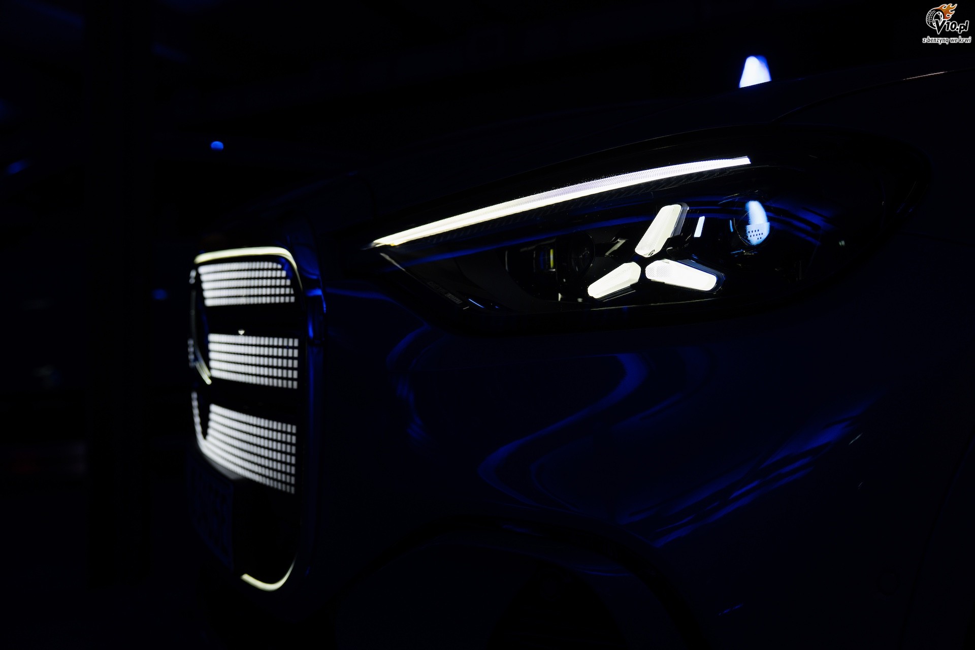Mercedes GLC 400 EQ (2026) światła