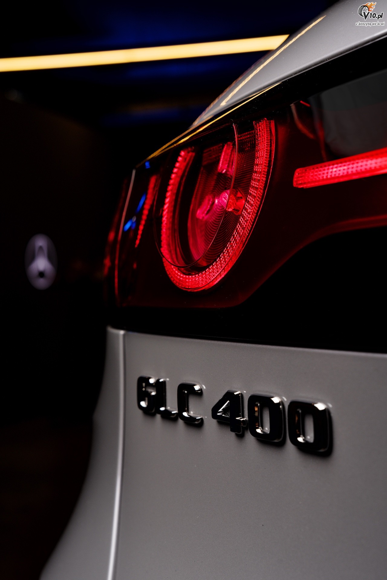 Mercedes Benz GLC 400 EQ znaczek