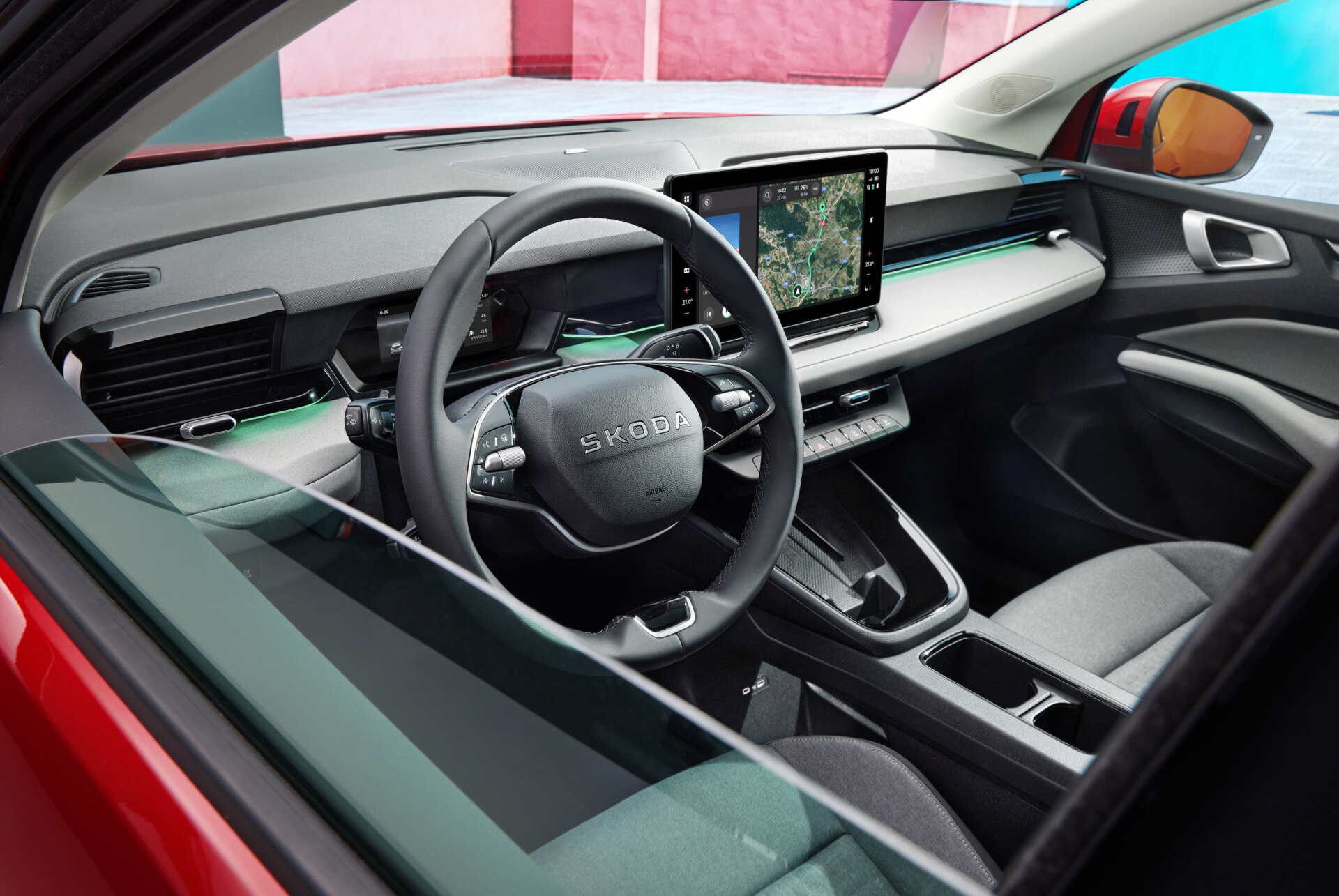 Skoda Epiq deska rozdzielcza