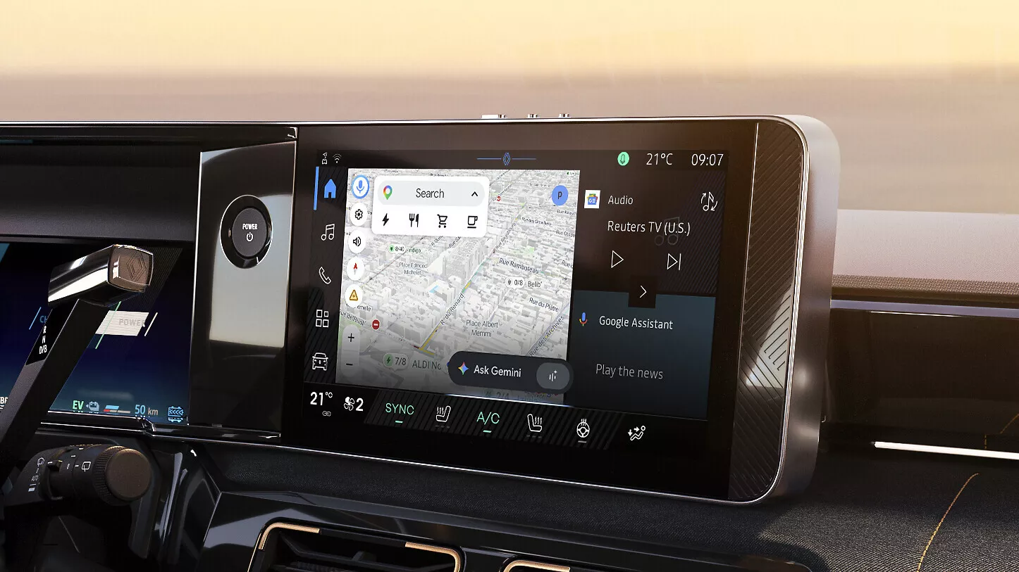 Google Gemini z openR link (fot. Renault)