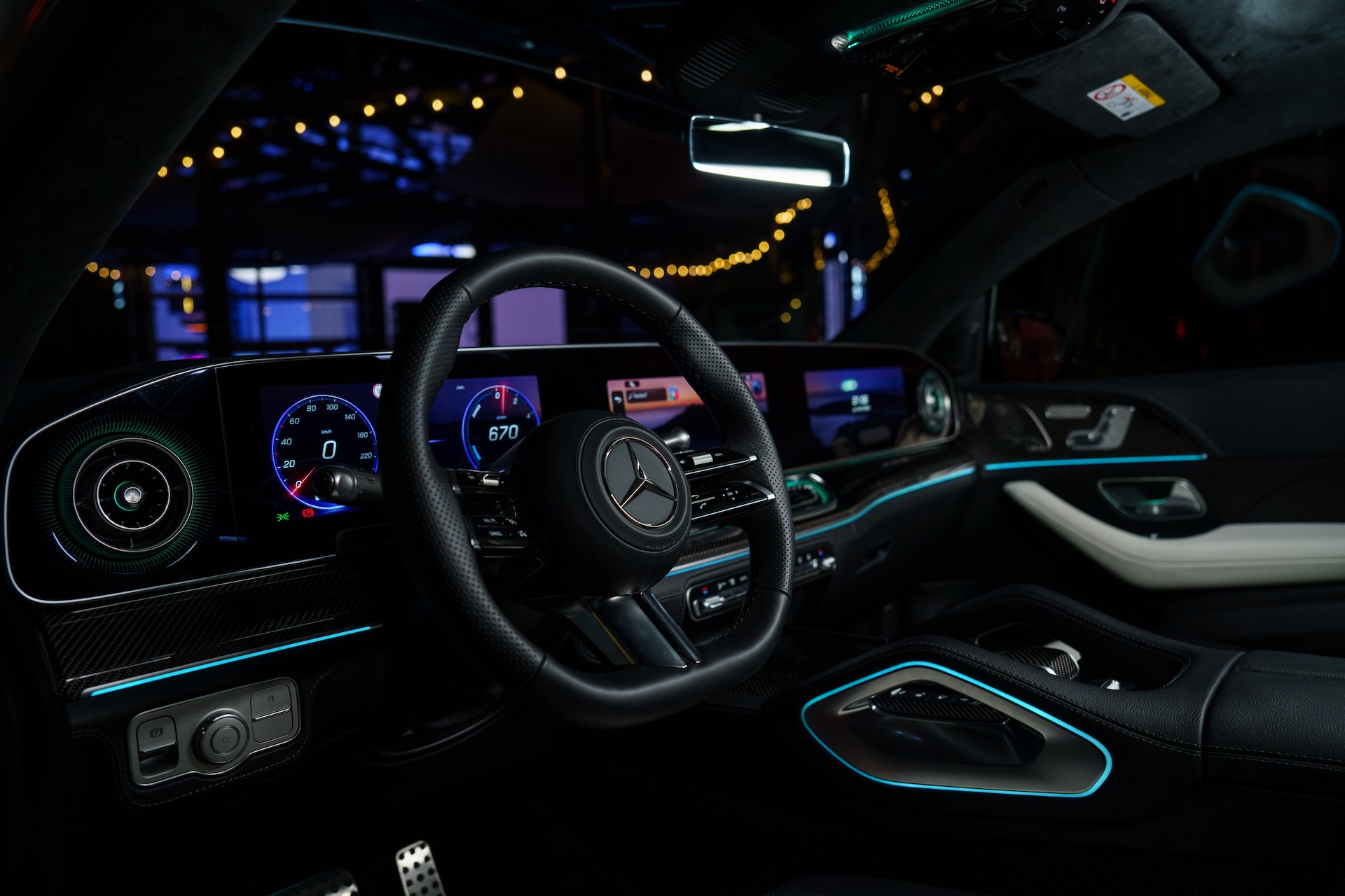 Mercedes-Benz GLE Coupe po liftingu (2026) wnętrze