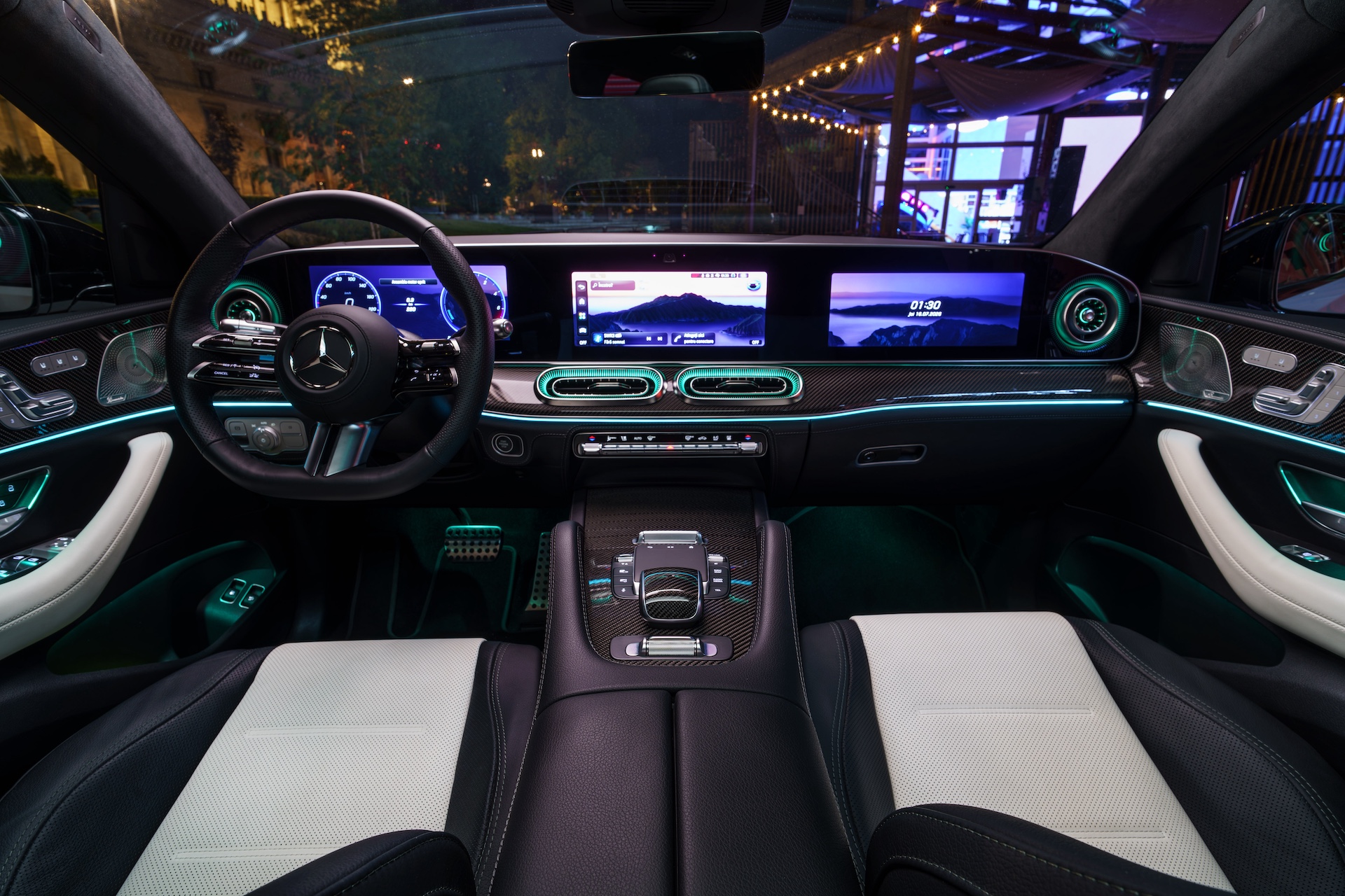 Mercedes-Benz GLE Coupe po liftingu (2026) wnętrze