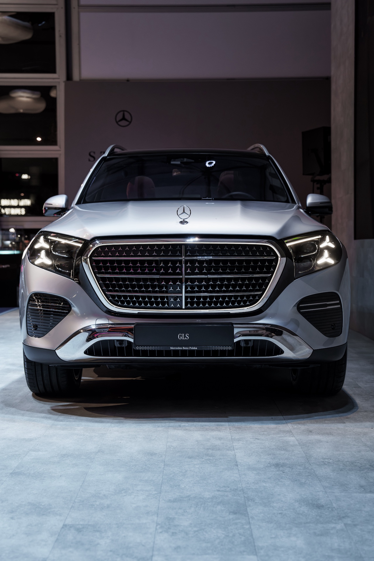 Mercedes-Benz GLS po liftingu (2026) przód