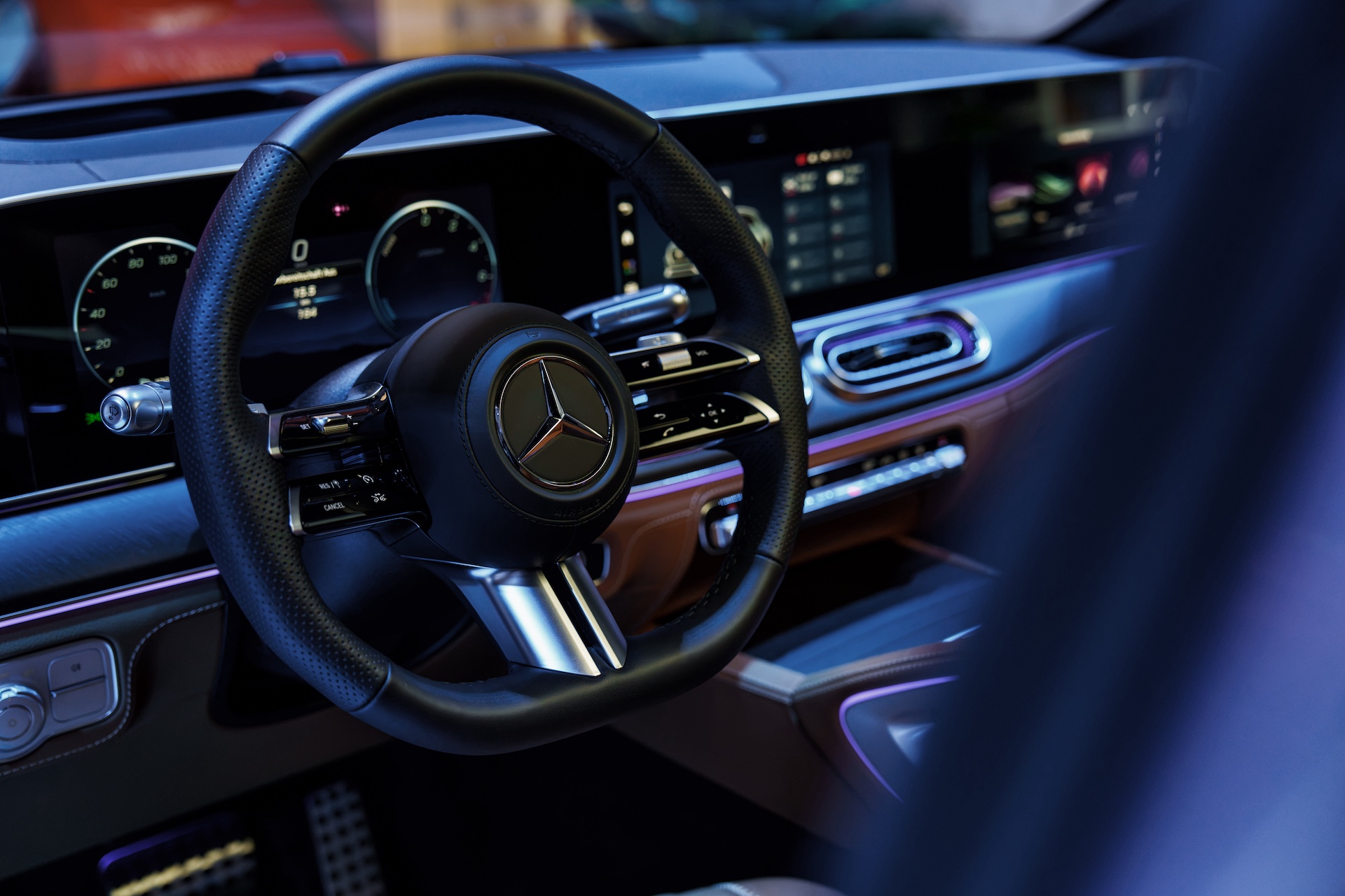 Mercedes-Benz GLE po liftingu (2026) wnętrze