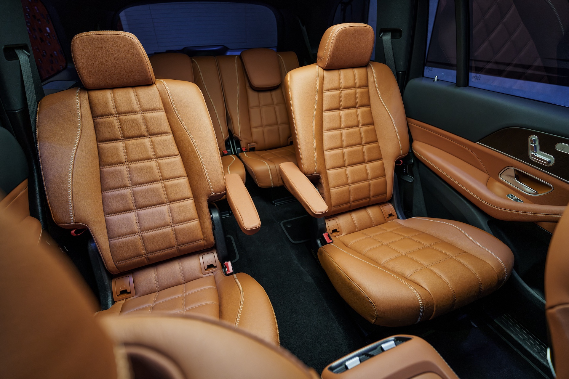 Mercedes-Benz GLS po liftingu (2026) tylne fotele