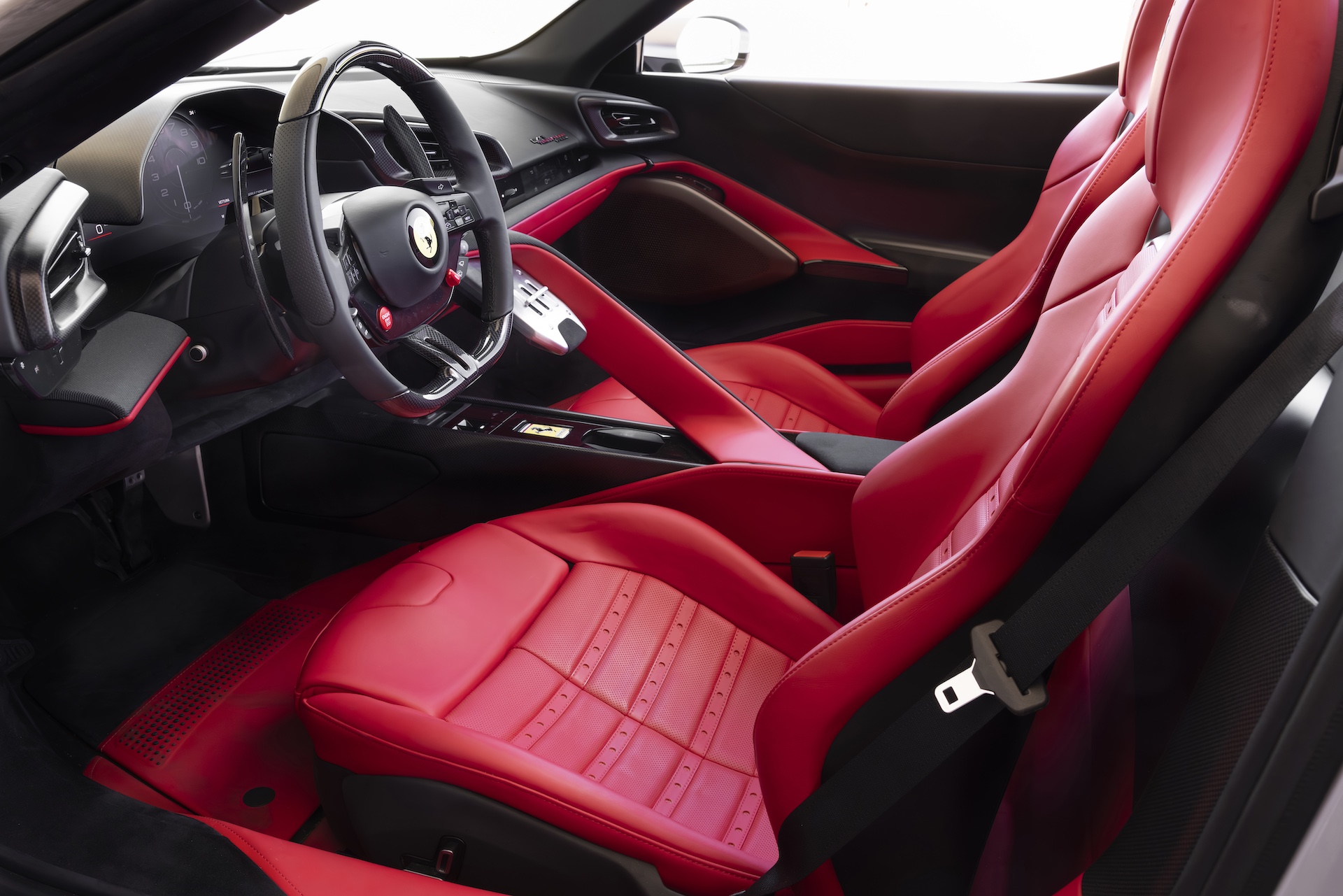 Ferrari 849 Testarossa Spider wnętrze