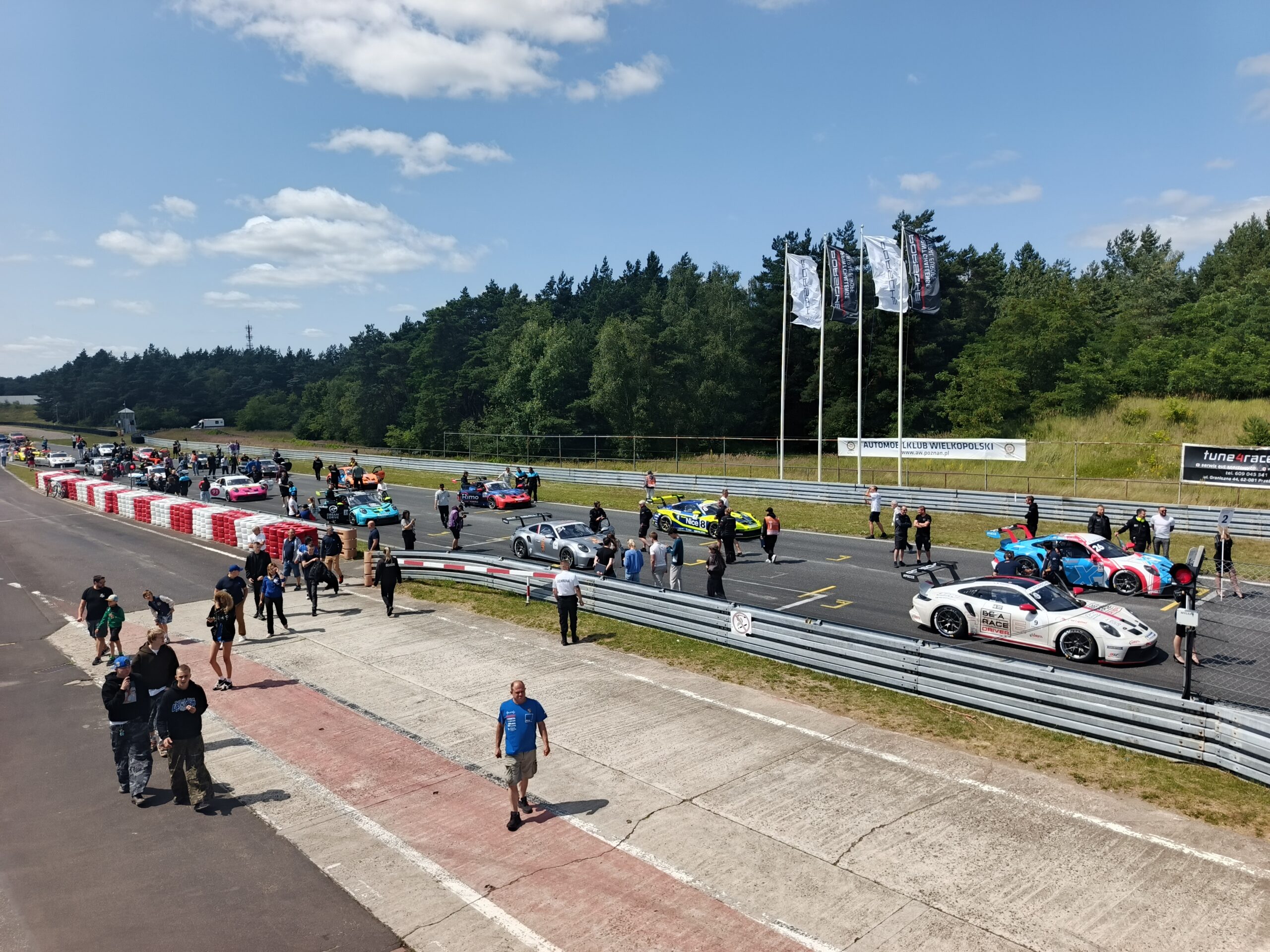 Tor Poznań, Porsche Sprint Challenge Central Europe 2026 (fot. Przemysław Garczyński / V10.pl)