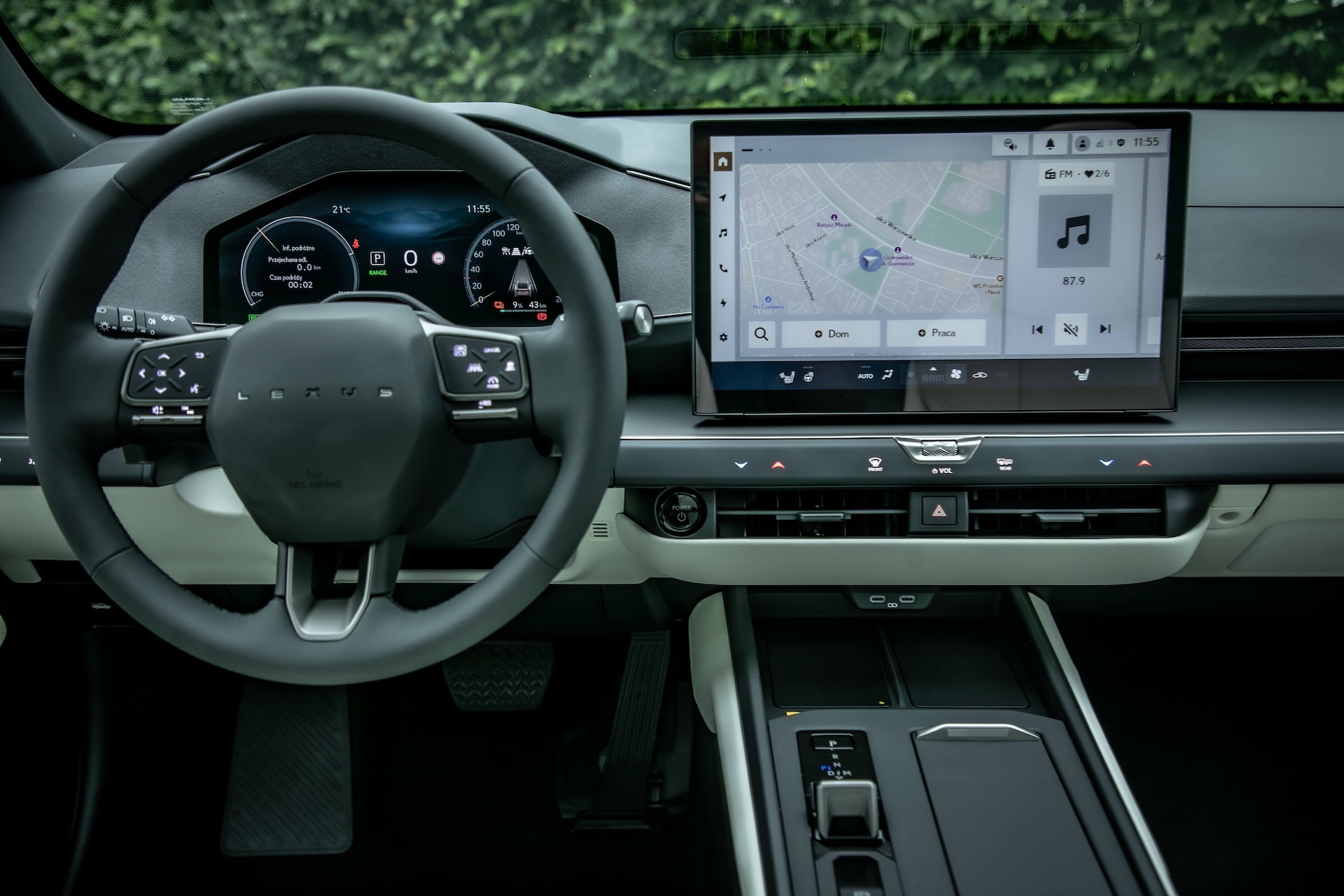 Lexus ES 500e (2026) wnętrze