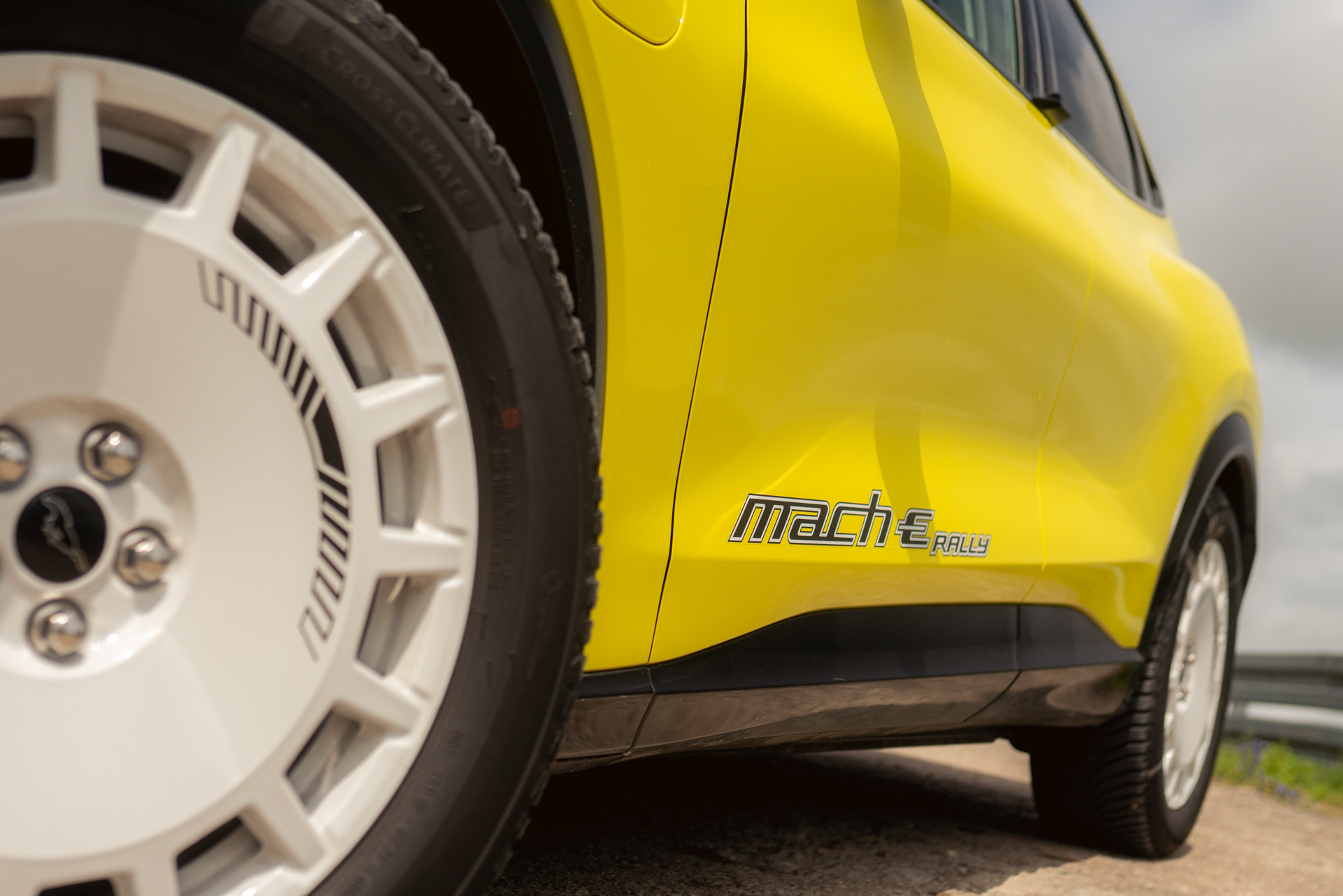 Ford Mustang Mach-E Rally naklejka