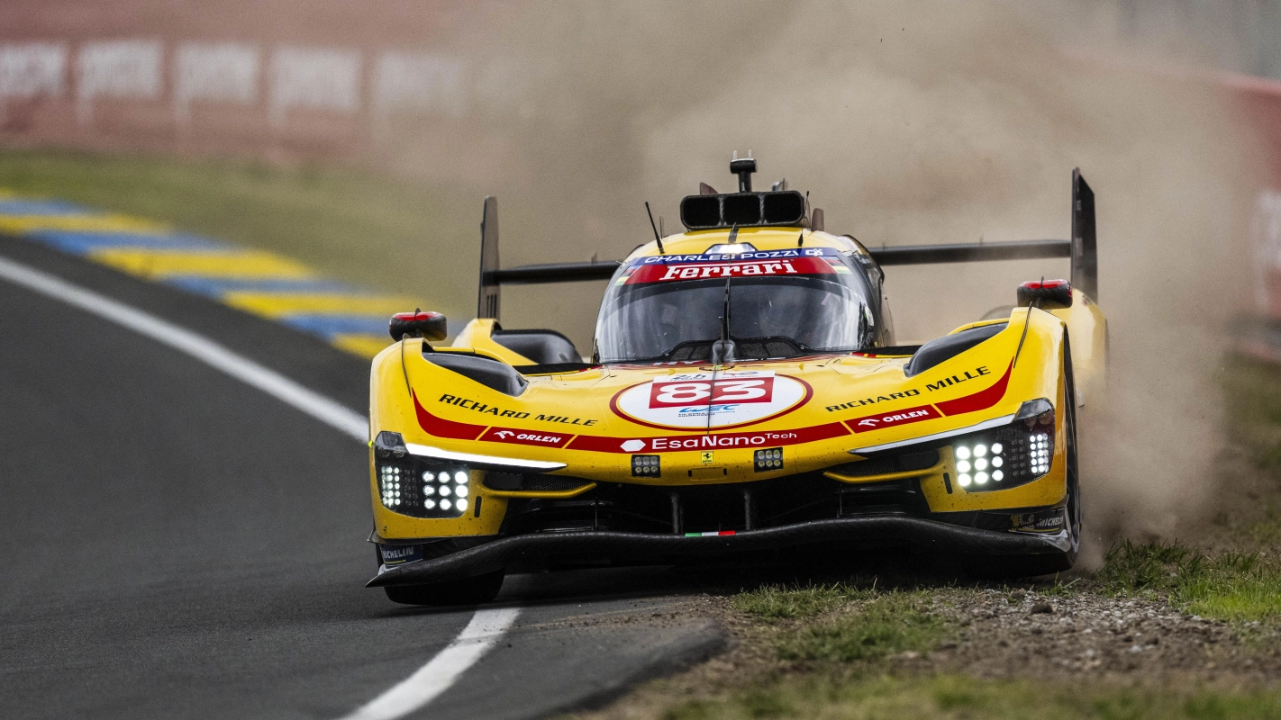 FIA WEC 24h Le Mans Robert Kubica (fot. DPPI)
