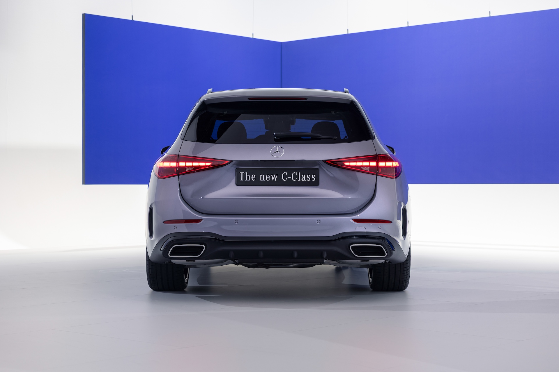 Mercedes klasy C (W206) kombi po liftingu - tył