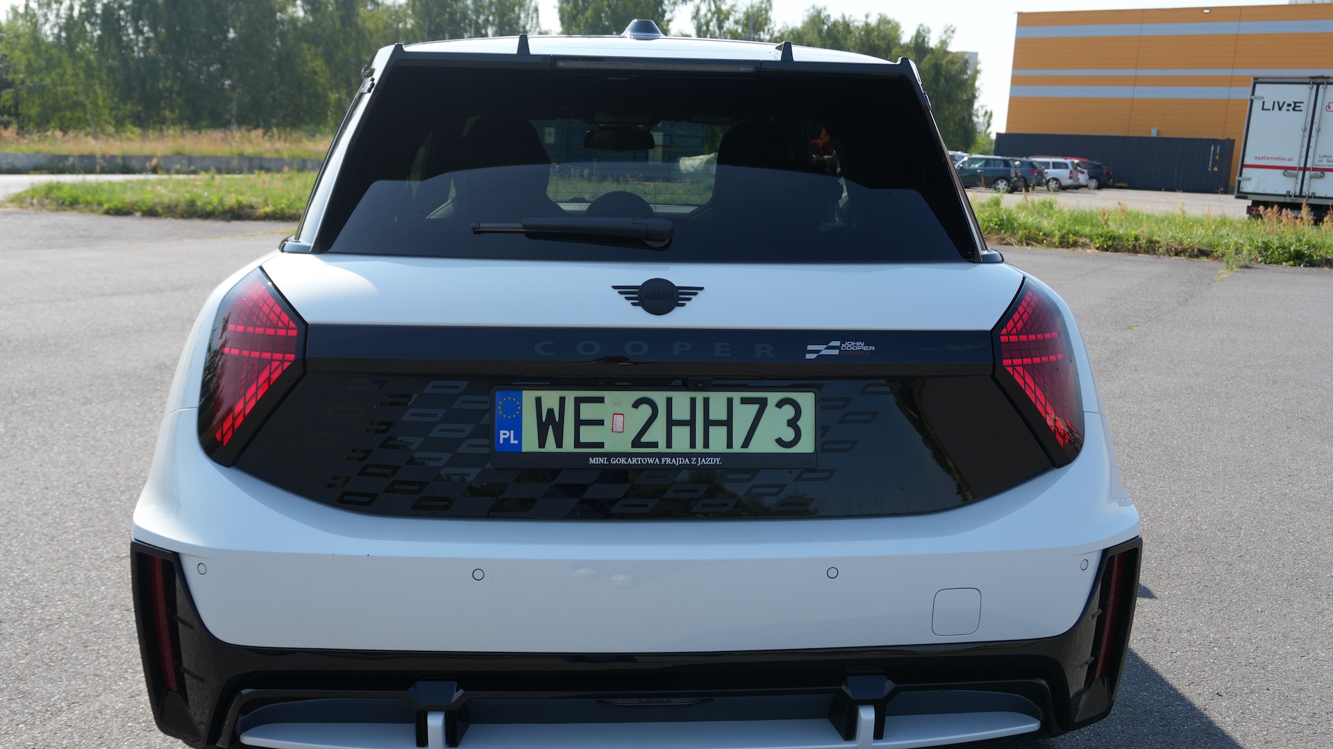 Mini John Cooper Works Electric tył