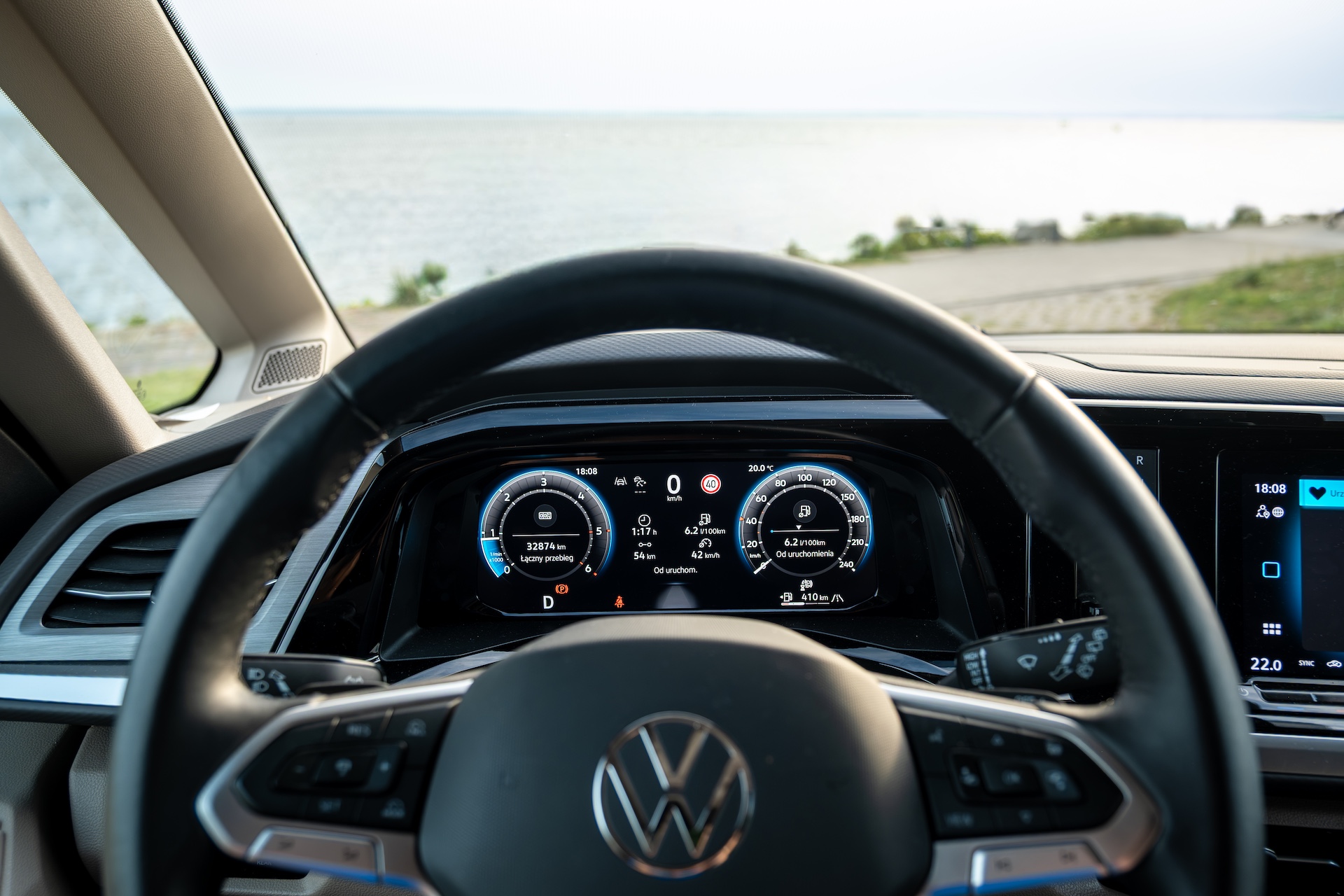 Volkswagen California Ocean T7 deska rozdzielcza