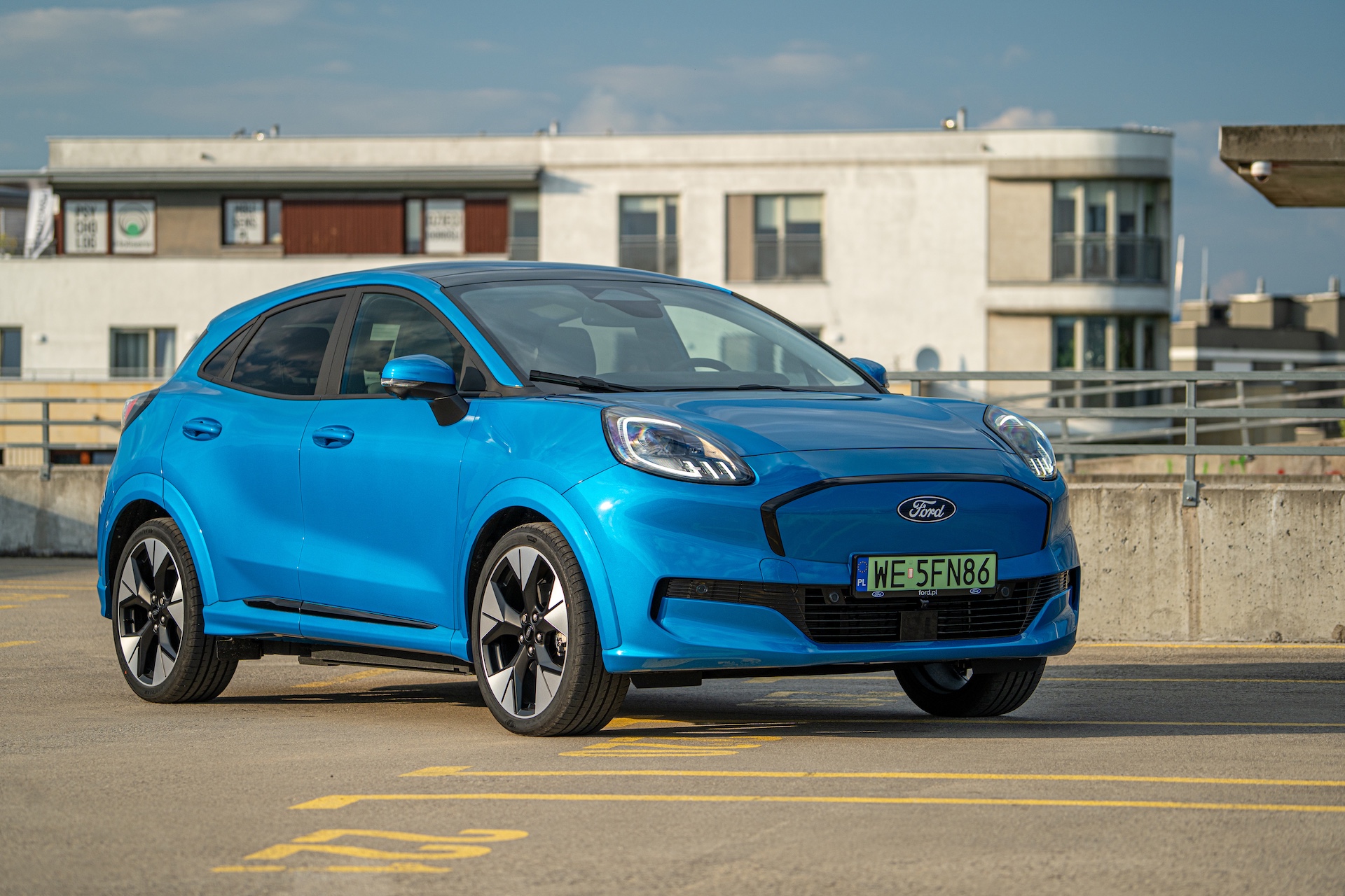 Ford Puma Gen-E widok 3/4 przód