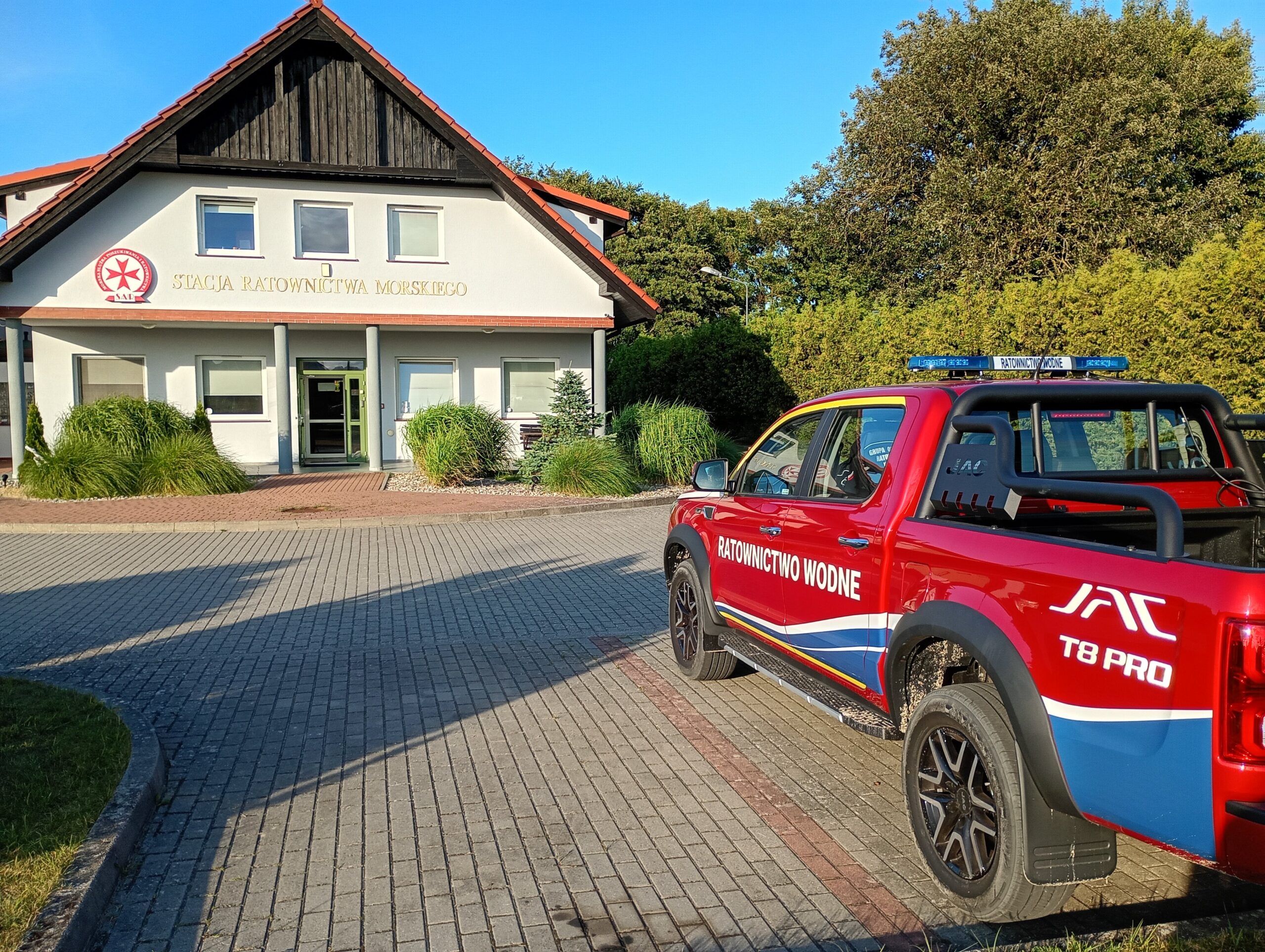 JAC T8 Pro - Ratownictwo Wodne (fot. JAC Polska)