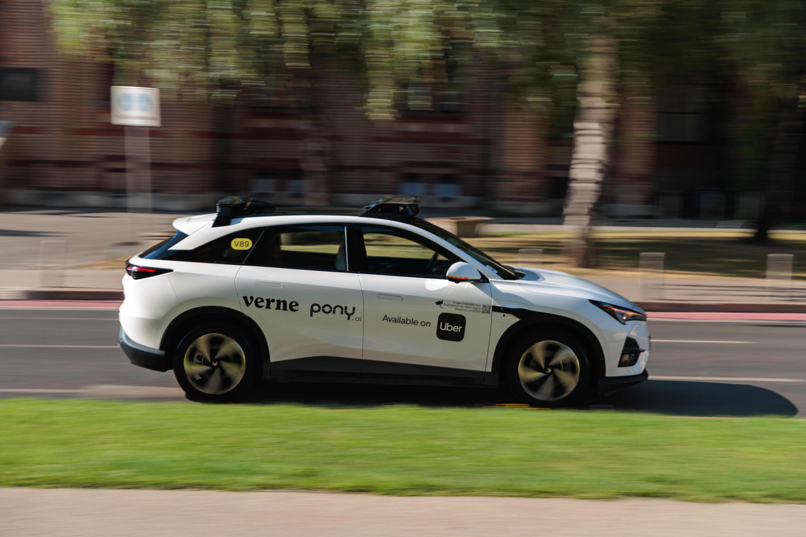 Uber, Verne i Pony.ai testują autonomiczne taksówki (Fot. Uber)