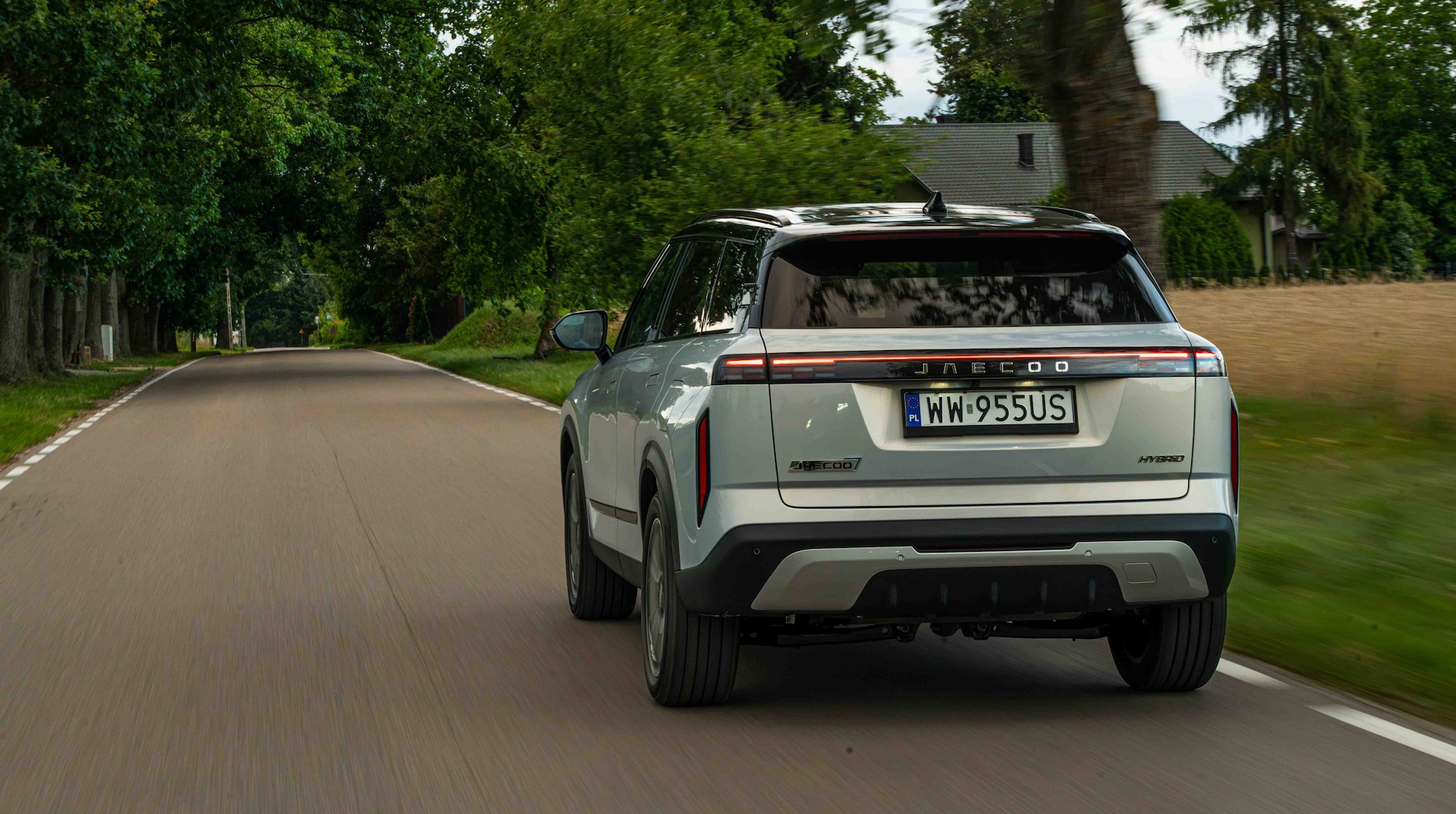 Jaecoo 7 Hybrid (2026) 3/4 tył